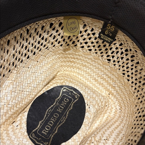 Stylish Straw Cowboy Hat - Picture 5 of 7